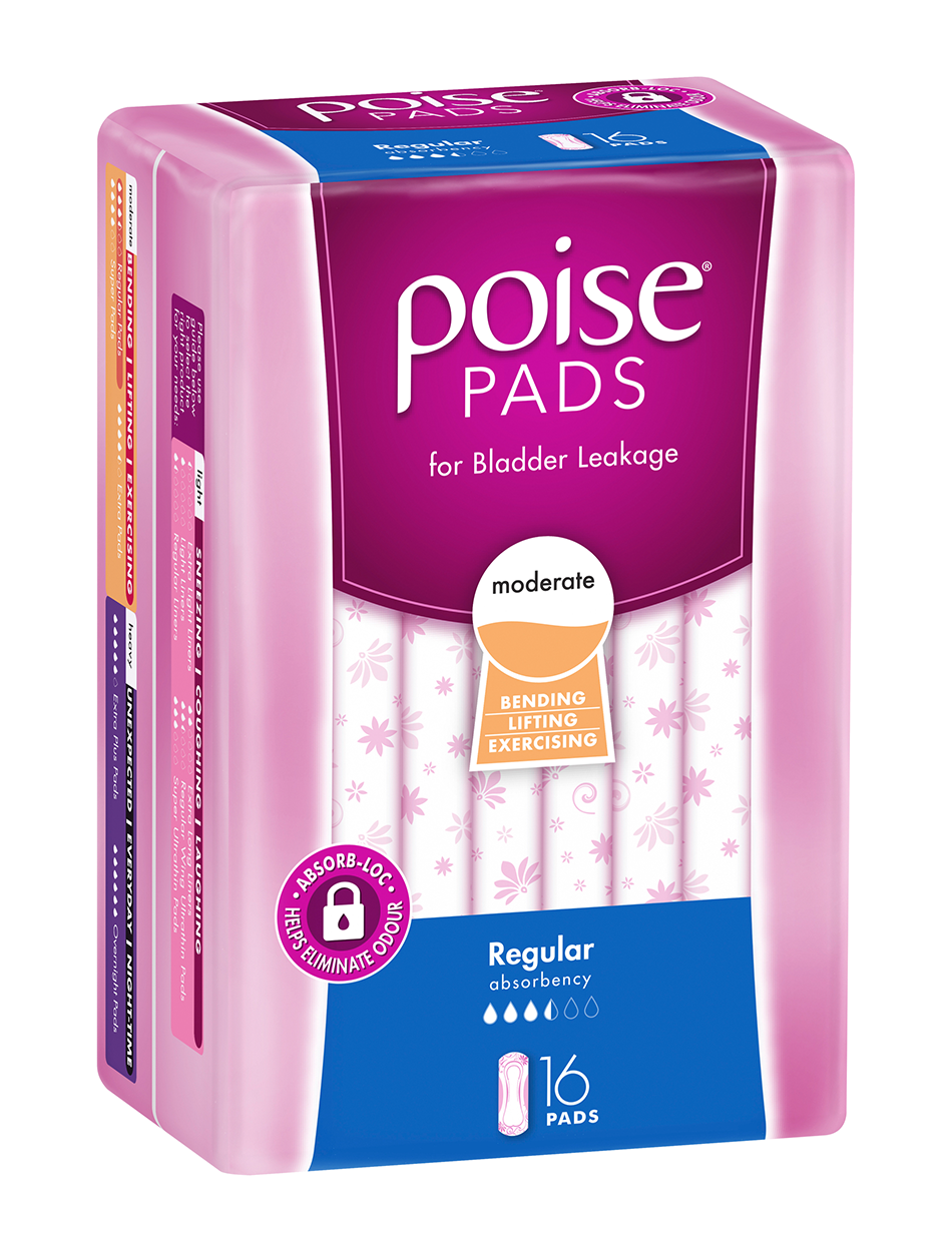Poise Regular Pads Incontinence Pads Poise Products
